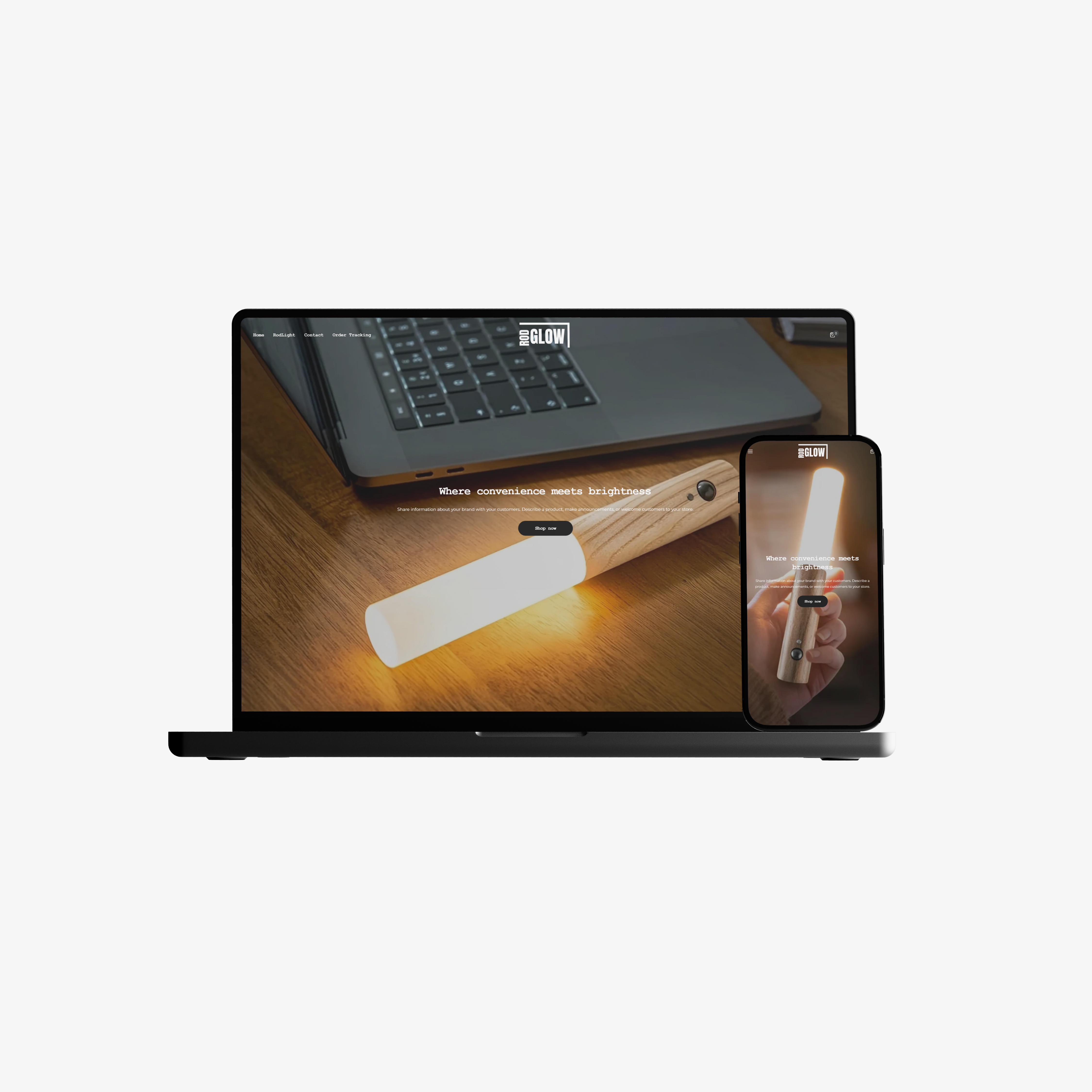 Portable Light Rod